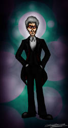The Twelfth Doctor: Peter Capaldi by ApocalypseCartoons