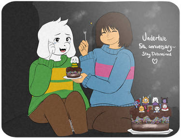 Happy 5th anniversary Undertale!