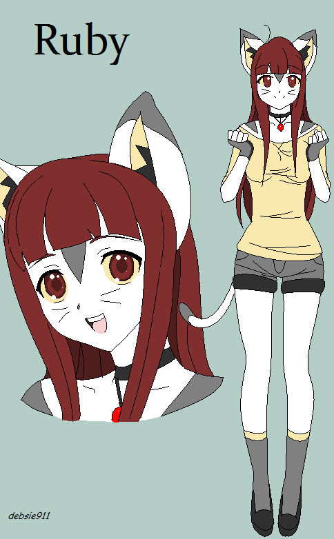 Ruby : new OC by Debinshi on DeviantArt