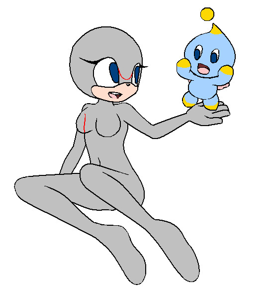 Female Sonic Base With Chao