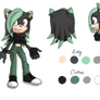 Fluorite The Hedgehog: Reference