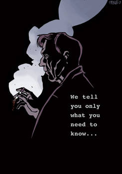 The X-files_Cigarette Smoking man