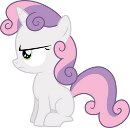 Sweetie Belle is not Amused