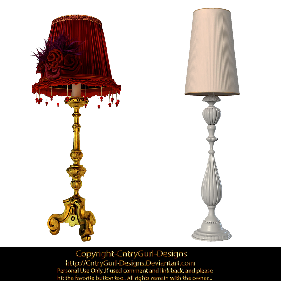 Table Lamps 01 by CntryGurl-Designs