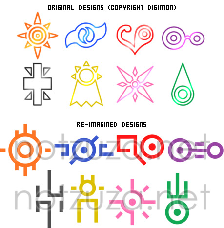 Digimon Adventure Crests by xuza on DeviantArt