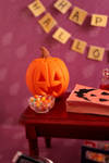 Miniature halloween pumpkin by EmisBakery