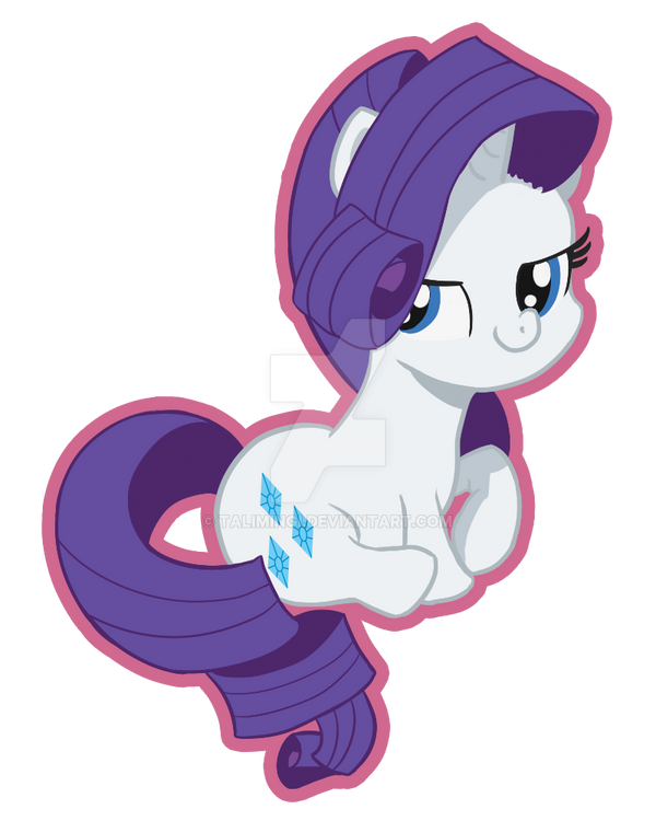 Rarity .Chibi. by talimingi on DeviantArt