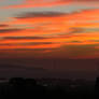 Sunset over Golden Gate