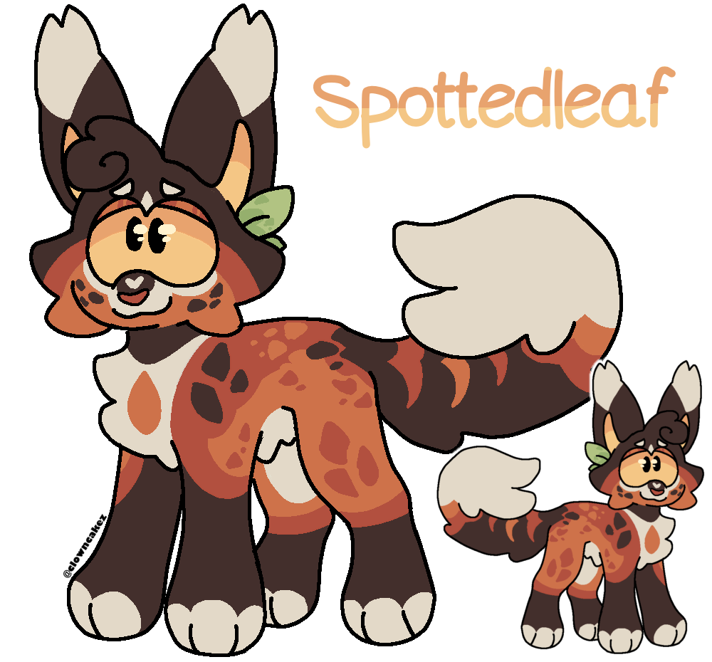 Spotledleaf Spottedleaf by clowncatz on DeviantArt