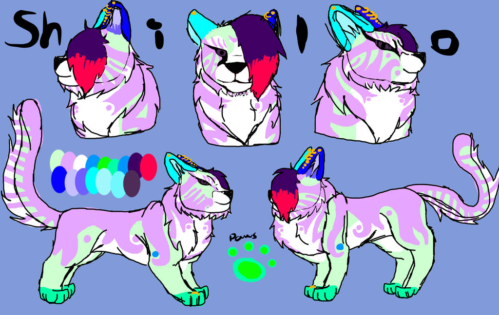 UPDATED Shilo Reference Sheet By ShikaraDrawz On DeviantArt
