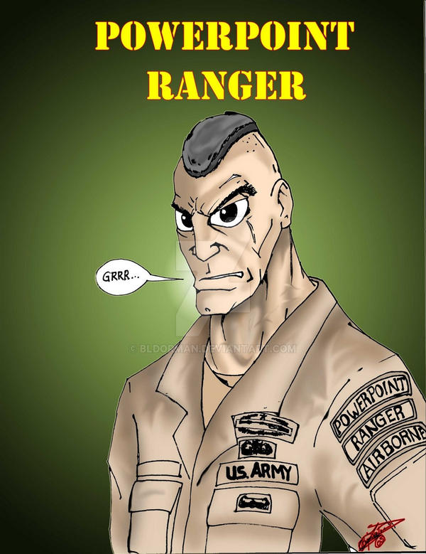 Powerpoint Ranger by BLDorman on DeviantArt