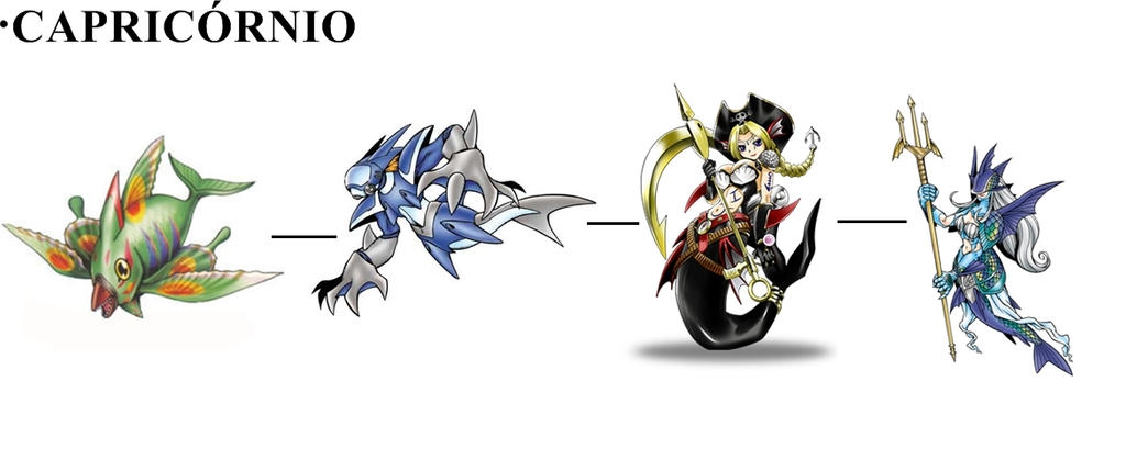 Lines Evolution Mermaimon by DiihFenty on DeviantArt