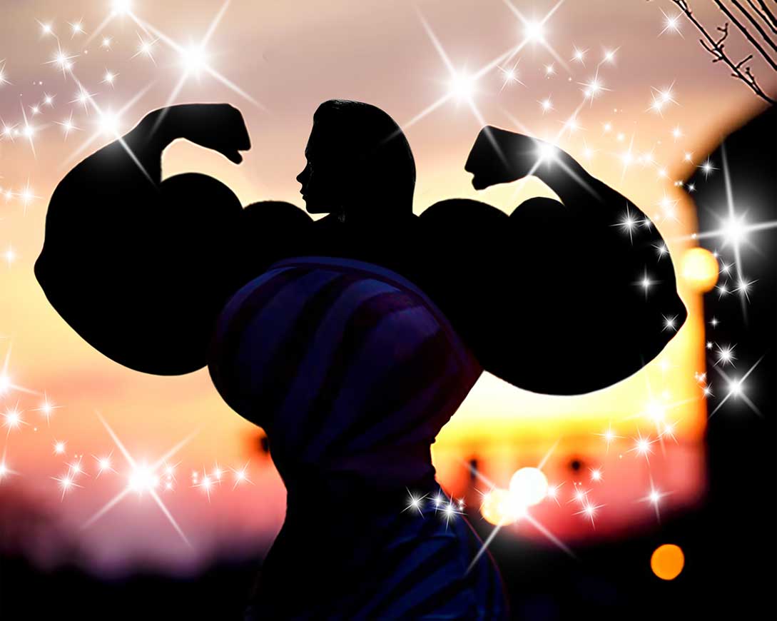 Samathon Bodybuilder 20) Sam becomes SAMSON! by SheGotBig on DeviantArt