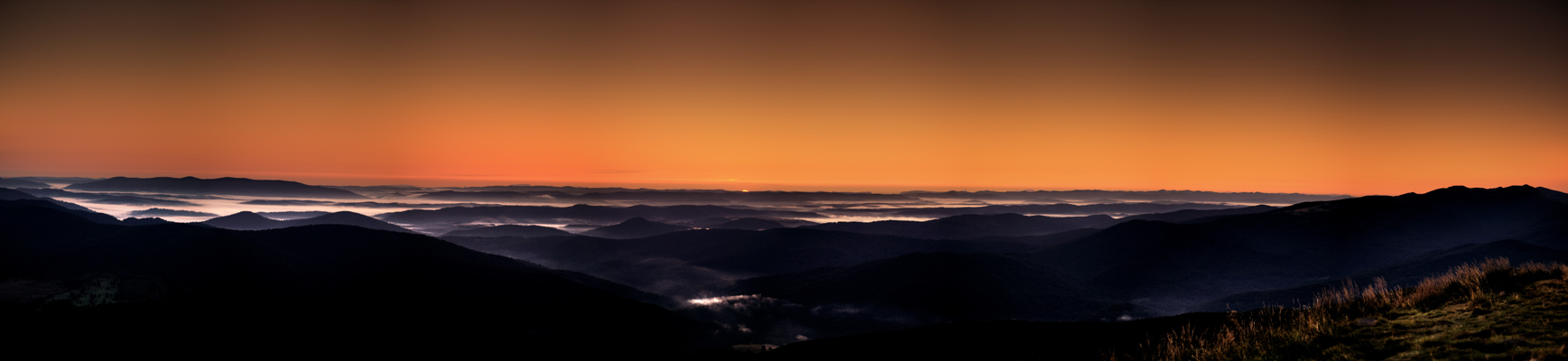 Sun Rise in Bieszczady