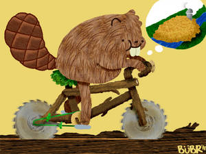 Bike Card: Beaver