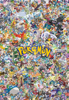 Gotta Catch 'Em All - 649+ Pokemon Poster