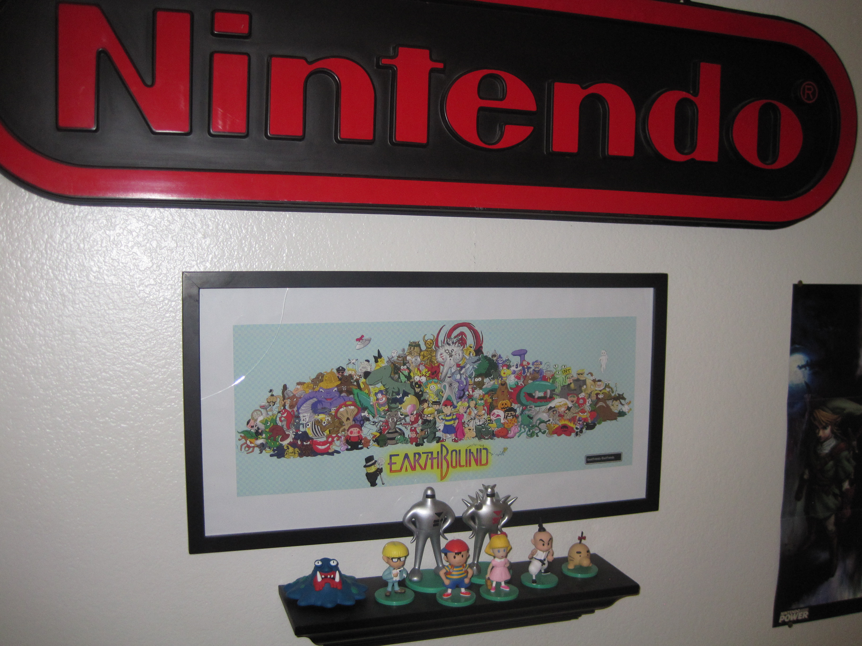 Earthbound Poster - photo of print