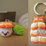 Shrimp Sushi Keychain