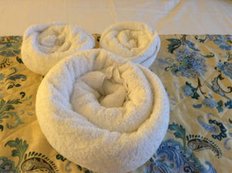 Mickey Mouse towel