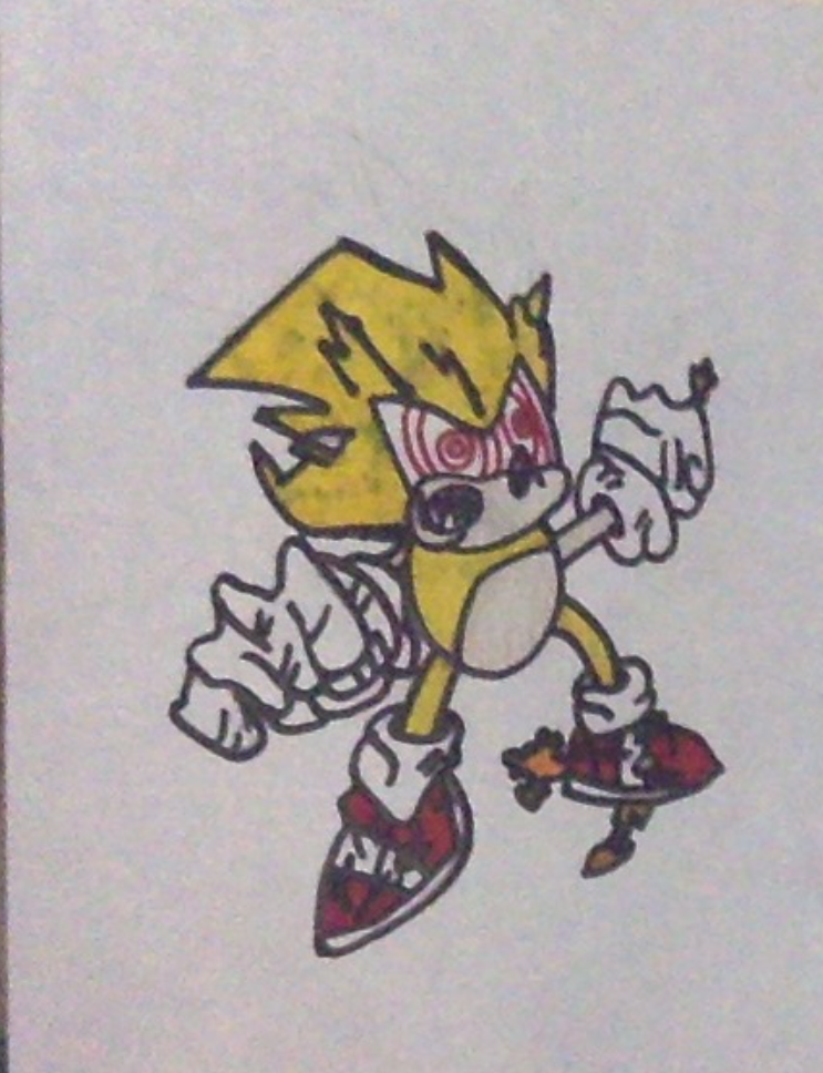 Fleetway Sonic 2 by JulianIvoRobotnik on DeviantArt