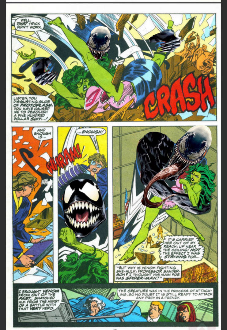 She Hulk Vs Venom III By Raub101 On DeviantArt she-hulk-vs-venom-iii-by-raub101-on-deviantart