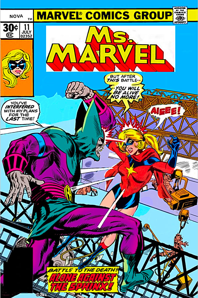 Ms. Marvel vs Nova Villains VI (edit) by Raub101 on DeviantArt