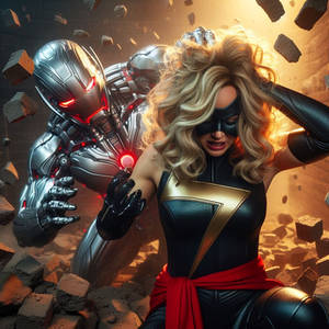 Ultron and Ms. Marvel