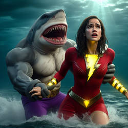 Mary Marvel King-Shark 1