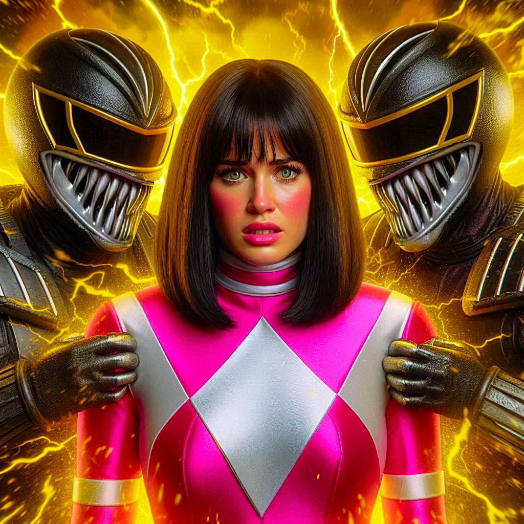 Pink Ranger - transform failure 3 by Raub101 on DeviantArt