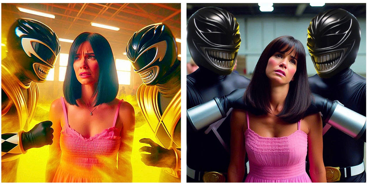 Pink Ranger - transform interruption by Raub101 on DeviantArt