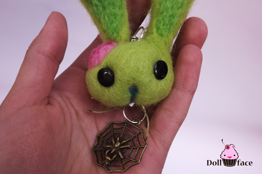 Needle Felt Zombie Bunny