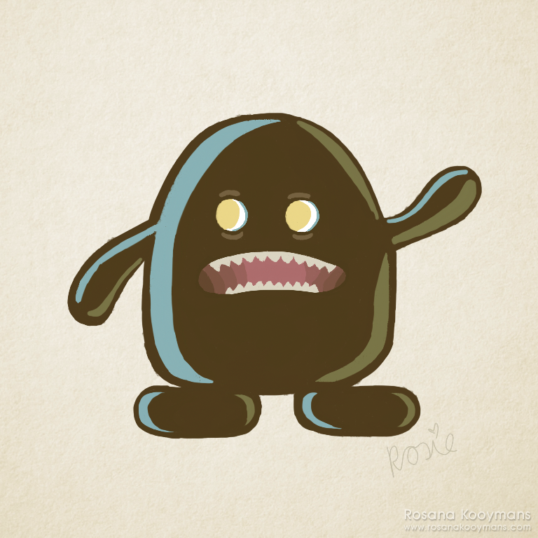 Random Monster by rosanakooymans Random Monster by rosanakooymans