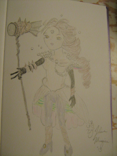 Legend of Mana Lady Black Pearl