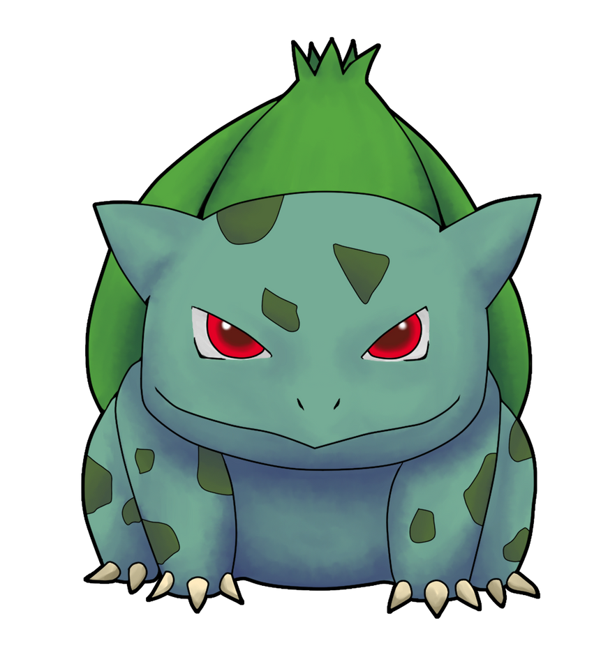 Bulbasaur's Devious Glare by AInfinity on DeviantArt