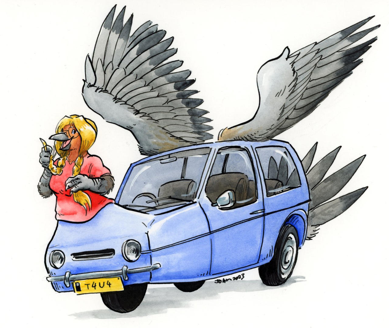 Reliant Robin by Cervelet on DeviantArt