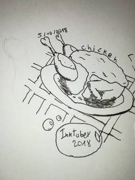 Chicken Inktober