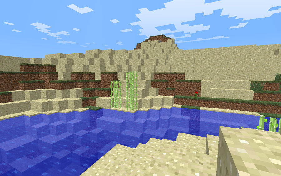 Minecraft Background Desert 1 by Michael3216 on DeviantArt