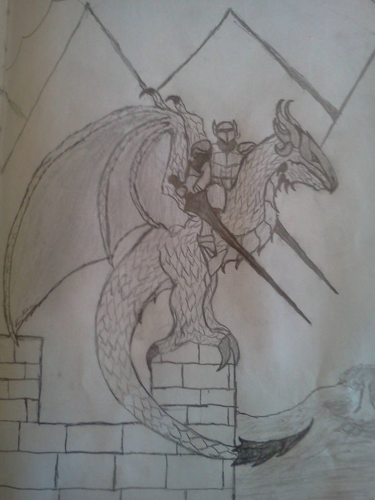 Wyvern Rider by LithiumSpartan on DeviantArt