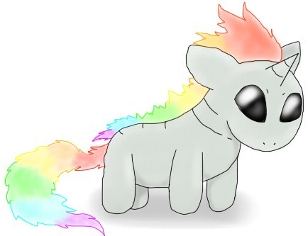 Robot Unicorn Chibi