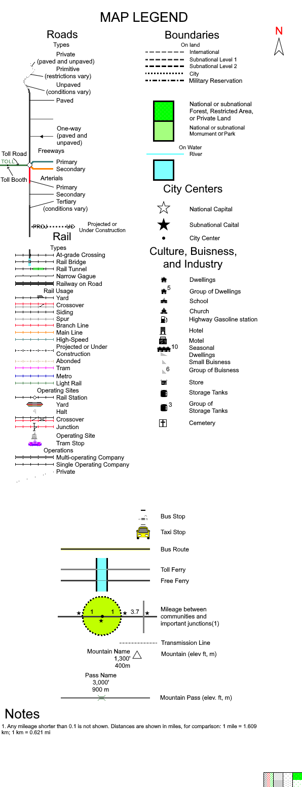 My own Map Key by DwightTheMapGuy101 on DeviantArt