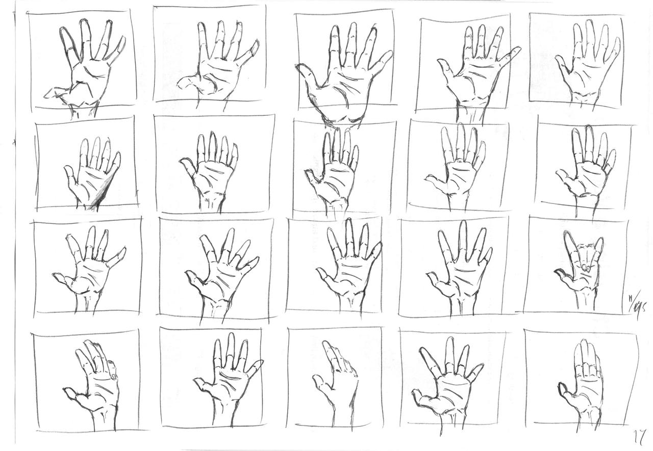 Tutorial How To Draw Anime Hand by art-germ on DeviantArt