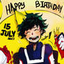 Deku birthday 