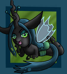 Queen Chrysalis chibi