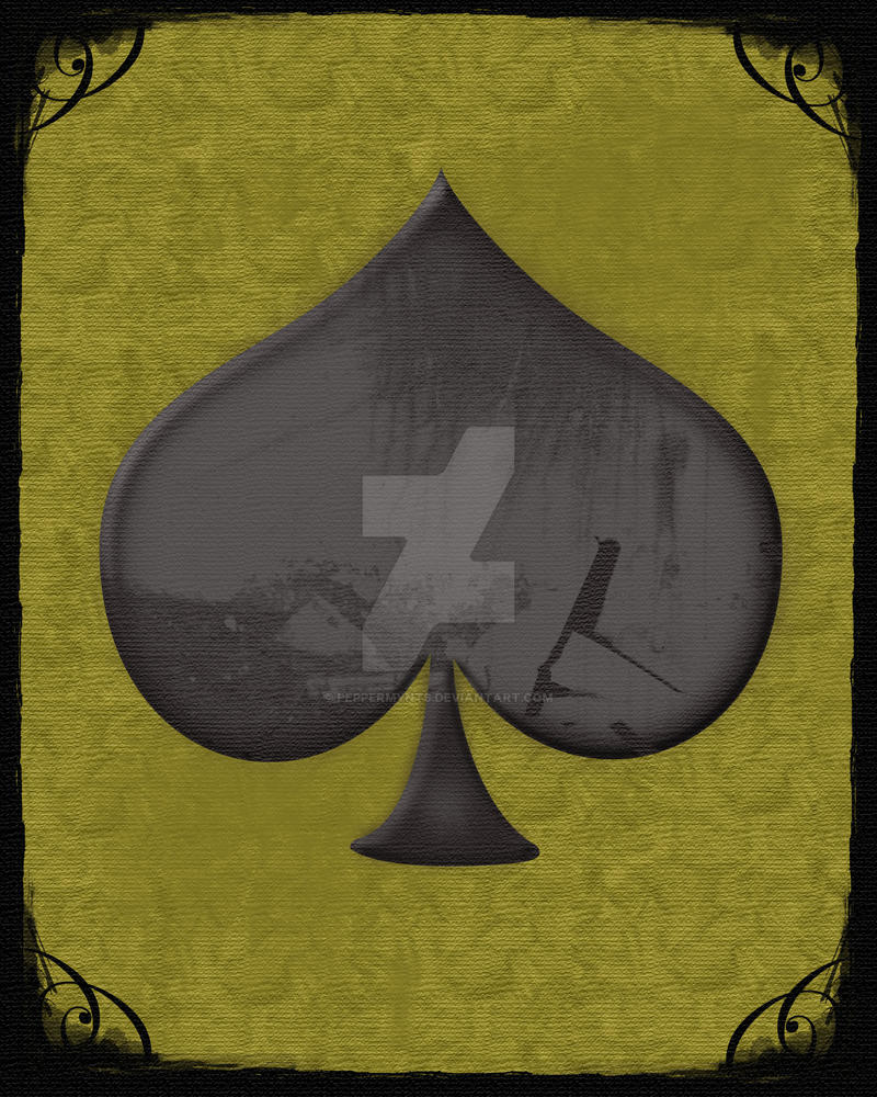 Spade Bitmap Spades by Peppermynts on DeviantArt