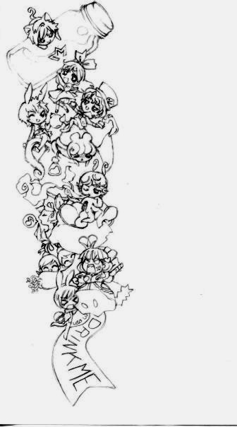 Alice In Wonderland Bookmark