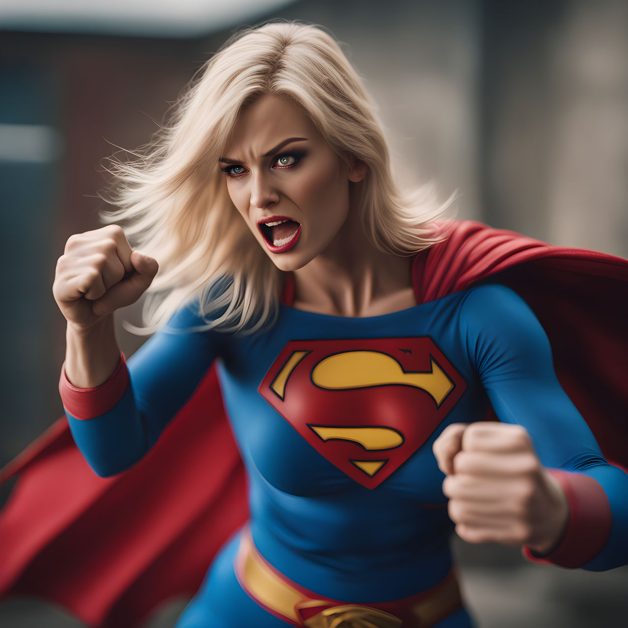 Angry Supergirl by Nega1 on DeviantArt