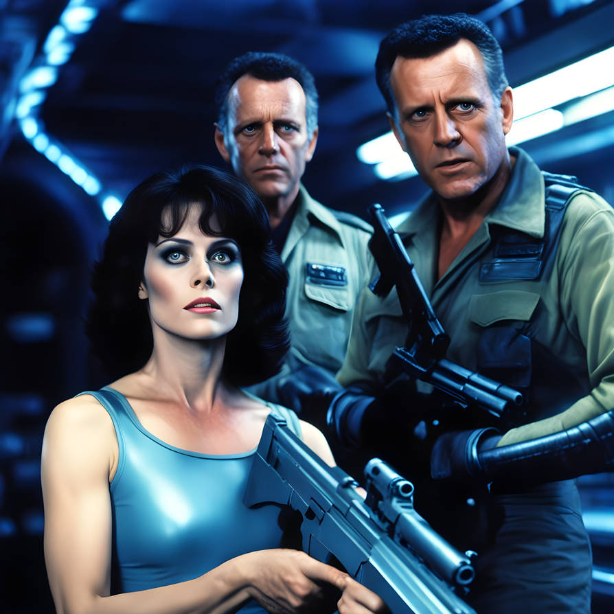 Alien - Ripley Meets the Carter Clones by Nega1 on DeviantArt