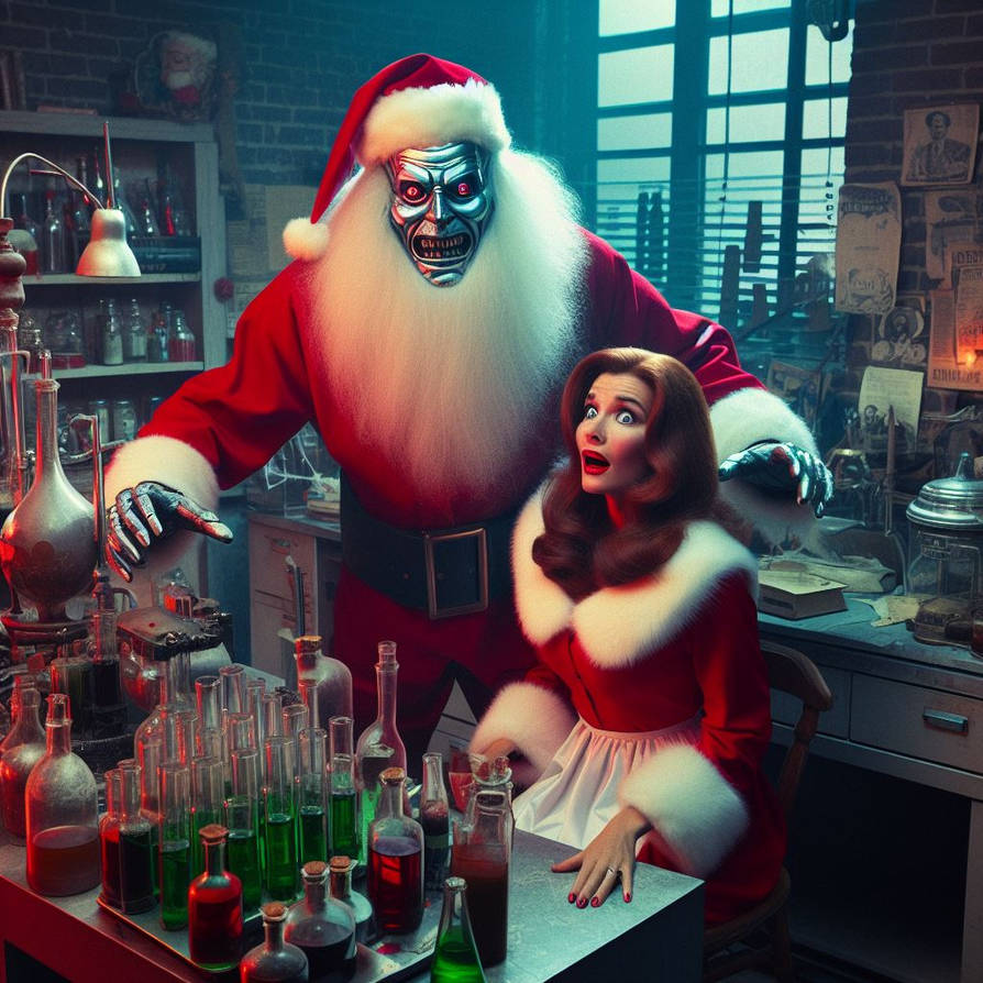 Terminator Santa Comes to Save Natasha by Nega1 on DeviantArt