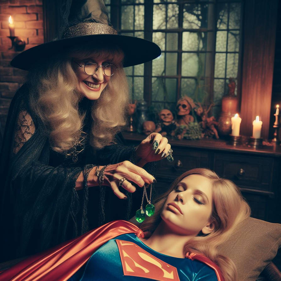Supergirl Under Witch's Spell 1 by Nega1 on DeviantArt