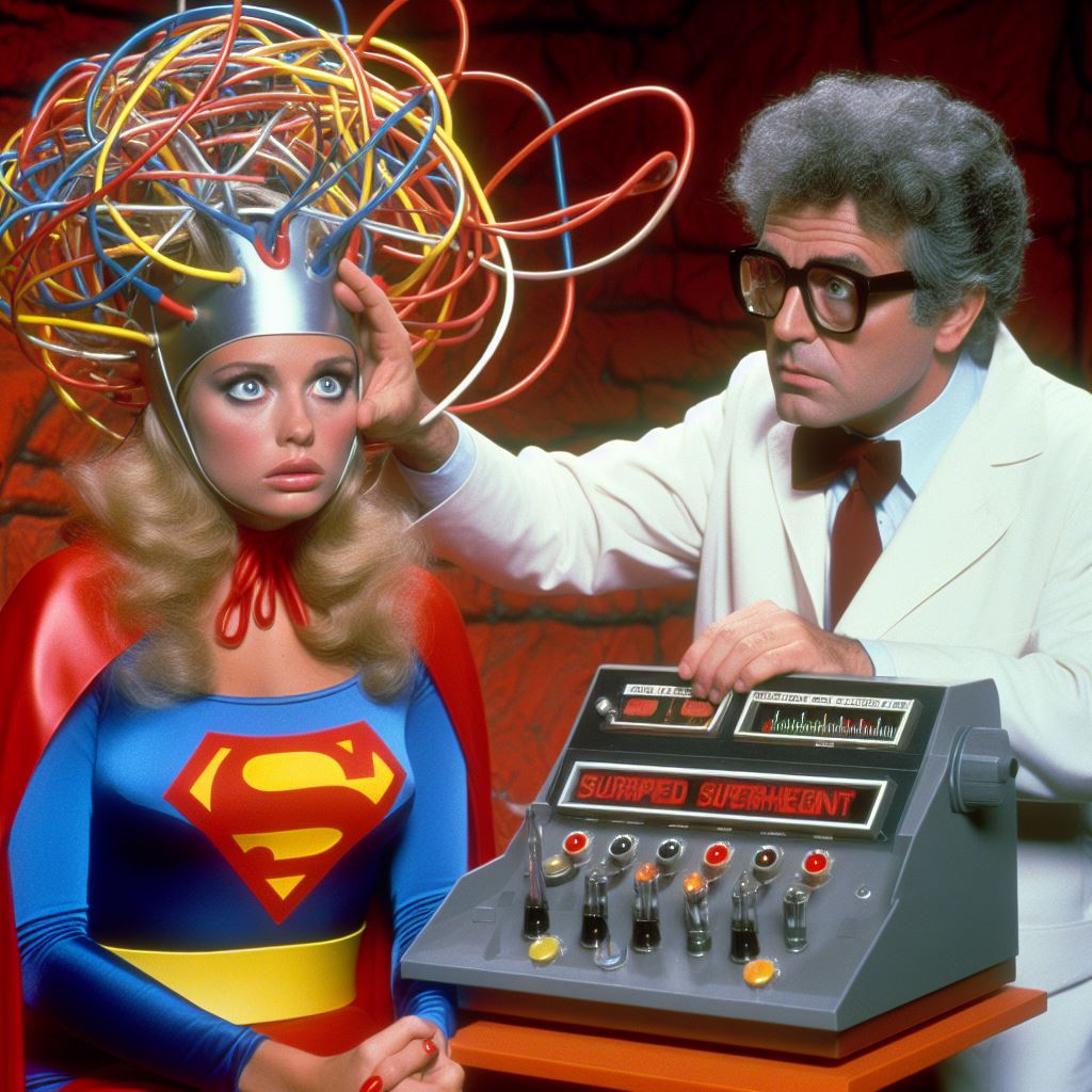 Supergirl's Brain Drain by Nega1 on DeviantArt